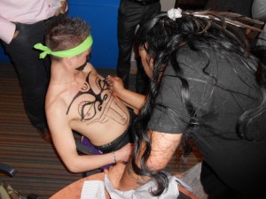 maquillage haka