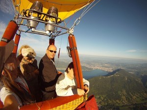 lyon bapteme montgolfiere