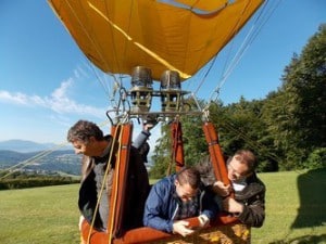 baptême montgolfière lyon