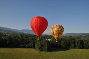 baptême montgolfière lyon