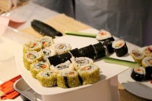 animation entreprise sushi