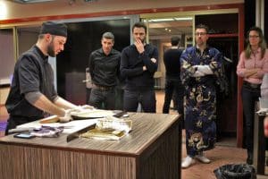 animation entreprise sushi
