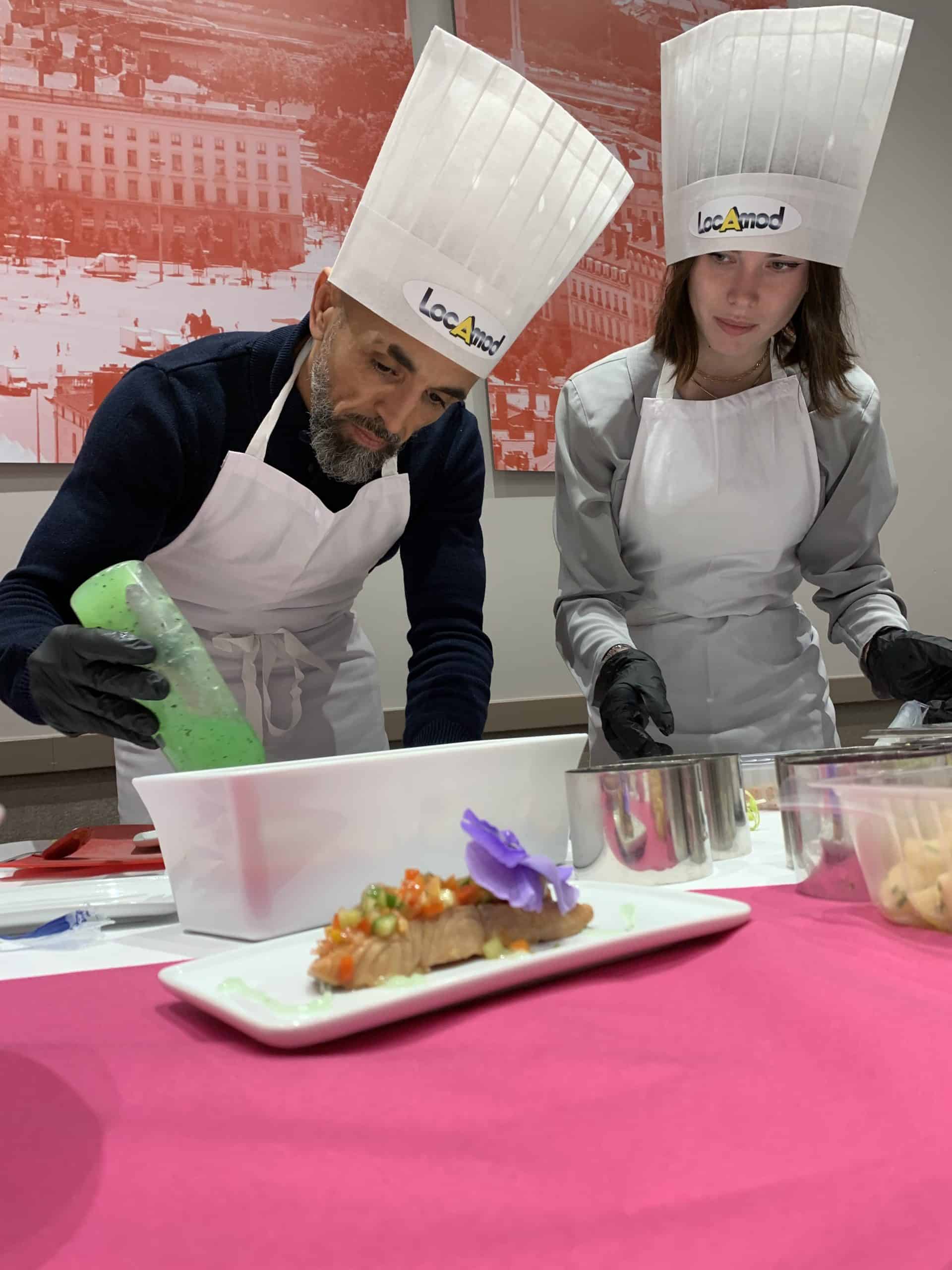 team cooking